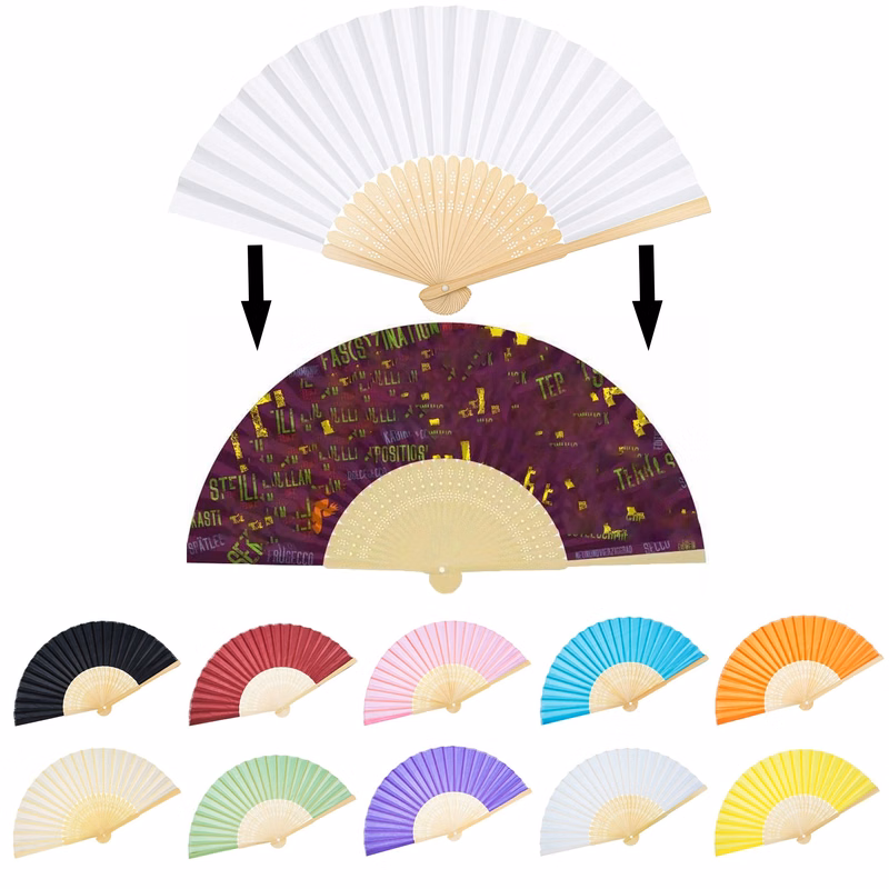 Paper Handheld Folded Fan