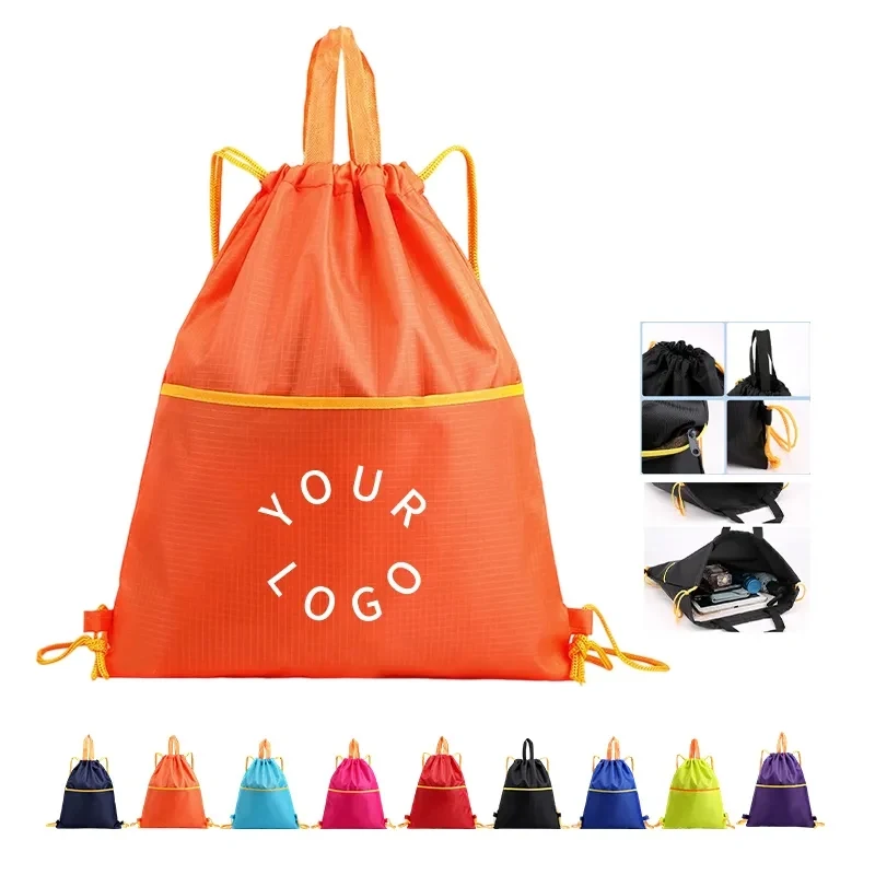Drawstring Backpack 420D 1