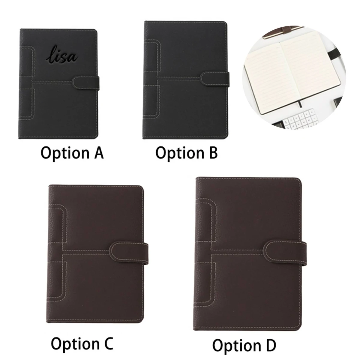 PU Leather Cover Journal Notebook 1