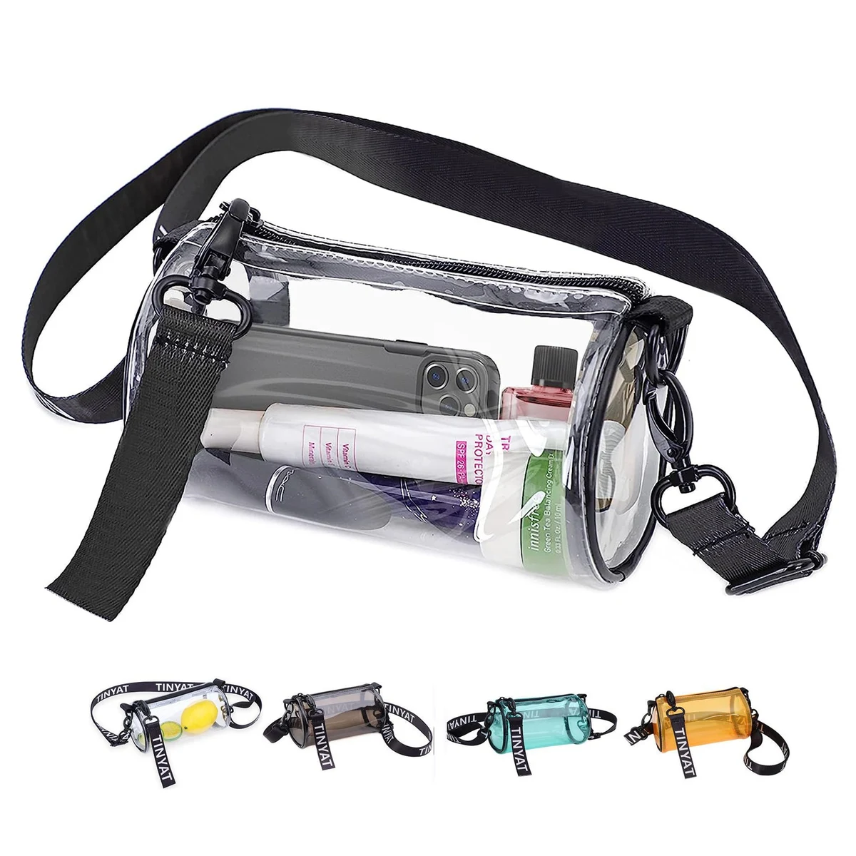 Stadium Approved Transparent Crossbody Purse Bag 1