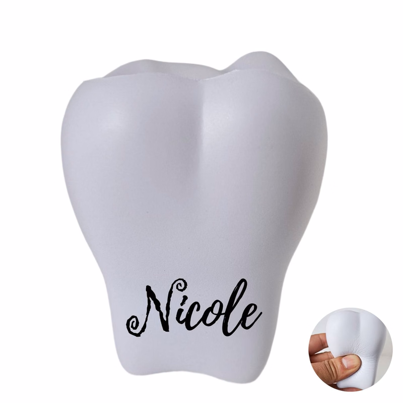 Tooth Shaped Toy Stress Reliever