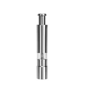 Press Salt Mill Or Pepper Grinder With Adjustable Grind Level 1