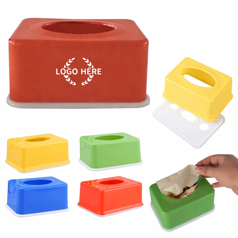 Plastic Rectangular Tissue Box