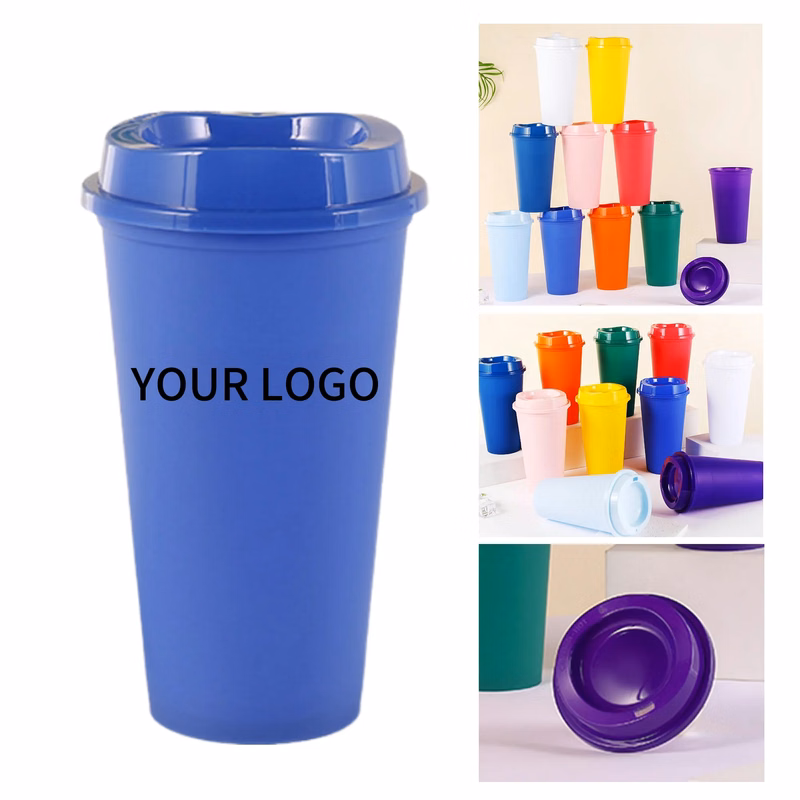 16oz PP Coffee Cup with Lid for Parties