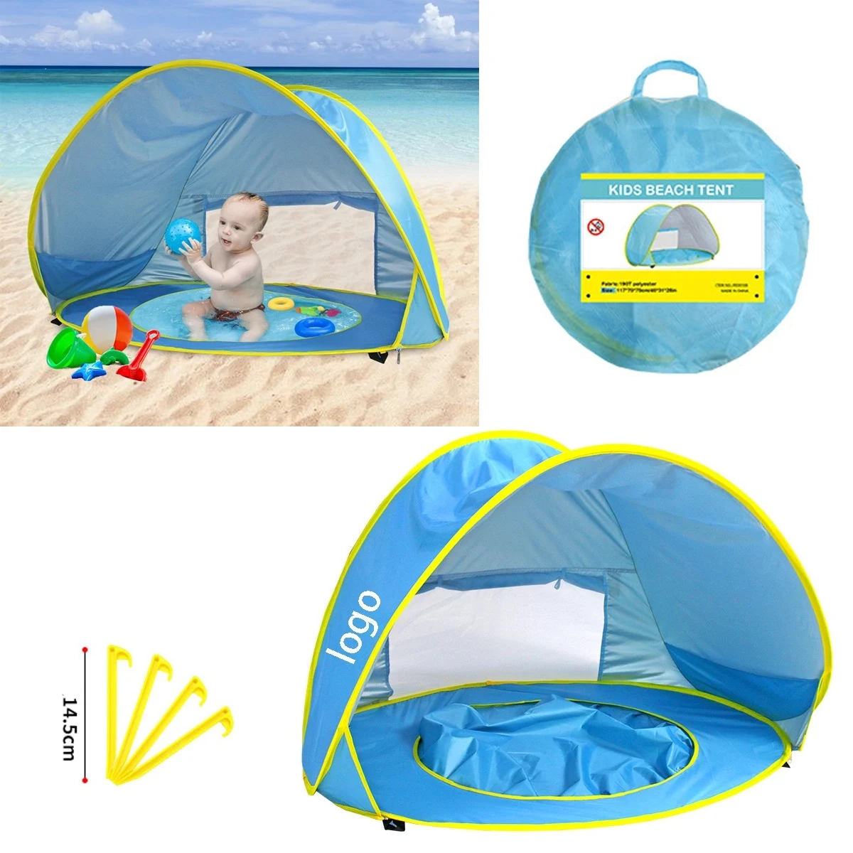 Portable Baby Beach Tent 1