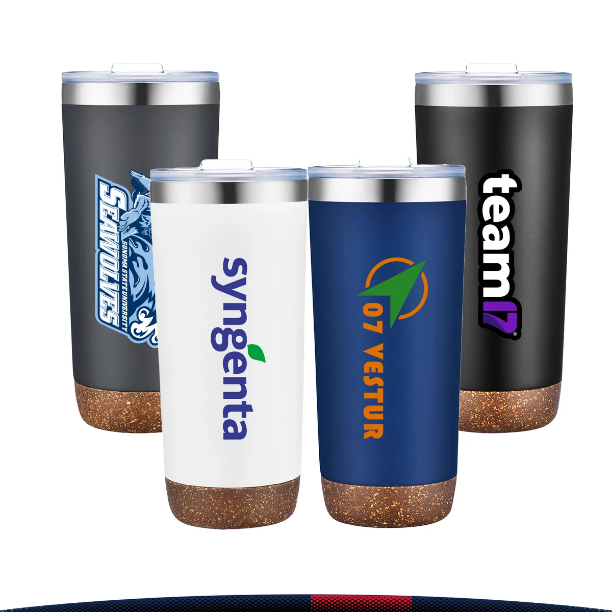22 oz. Stainless Steel Tumblers 1