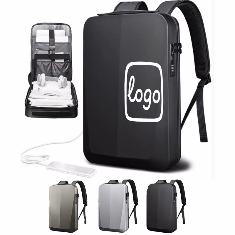 Men's Backpack Waterproof Laptop Hard Shell