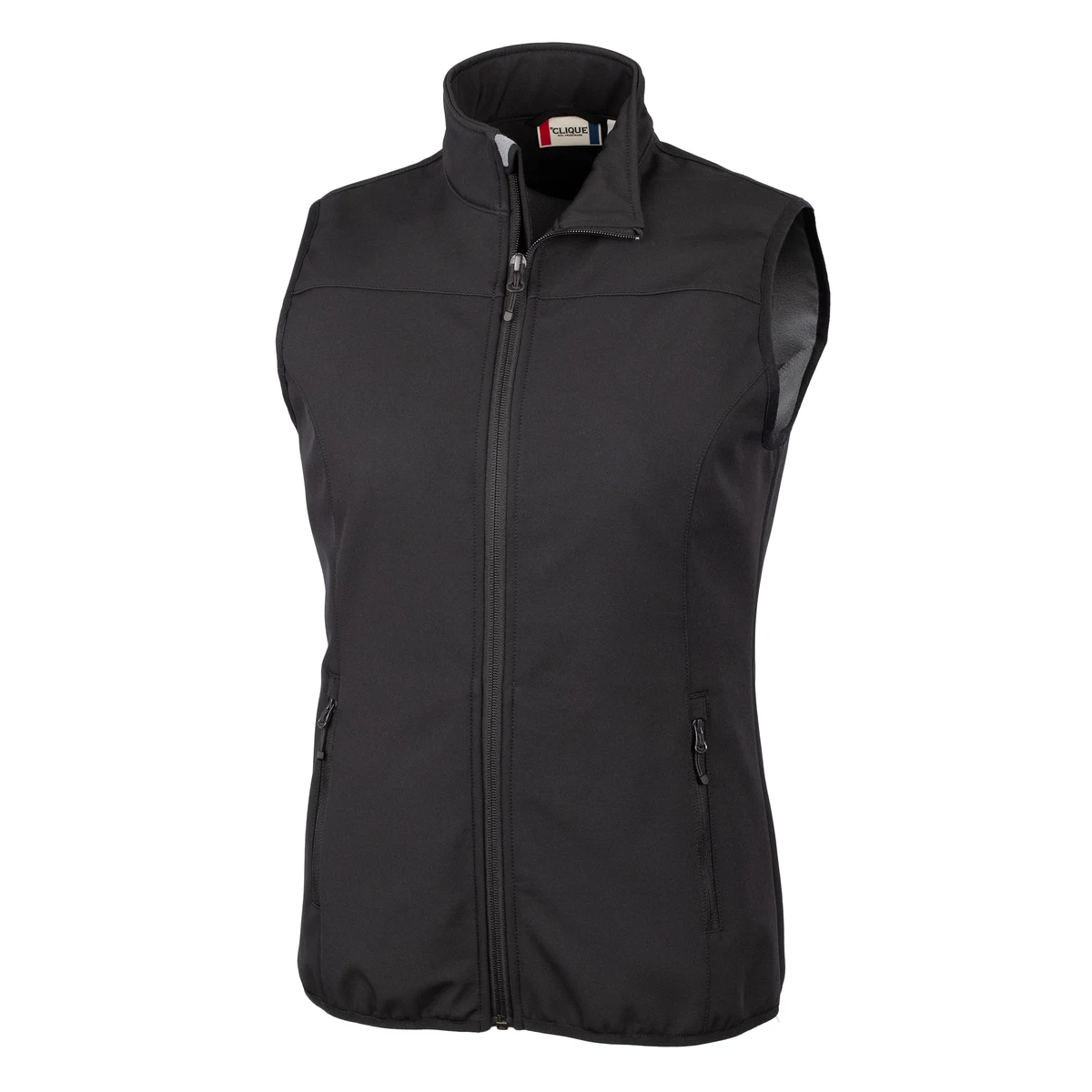 Clique Trail Recycled Stretch Softshell Womens Full Zip Vest 1