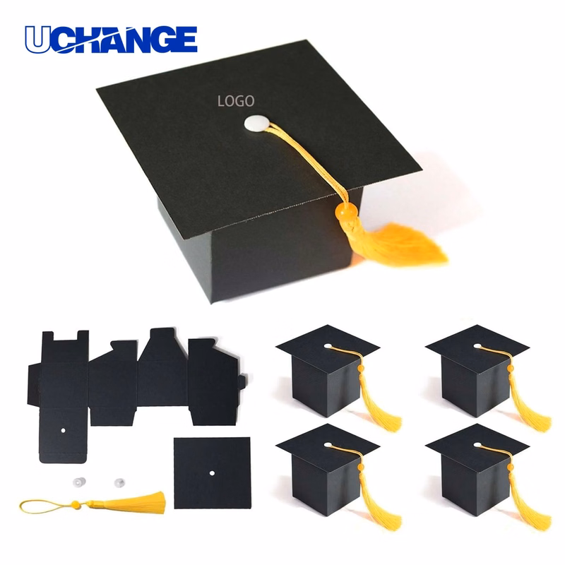 Mortarboard Shaped Gift Case Packaging Box