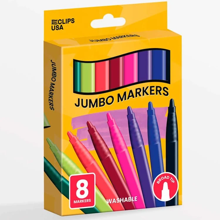 Jumbo Washable Markers - 8ct Pack Full Pallet 1
