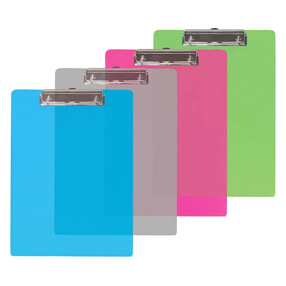 Clipboard - Low Profile Clip Plastic Assorted Colors 1