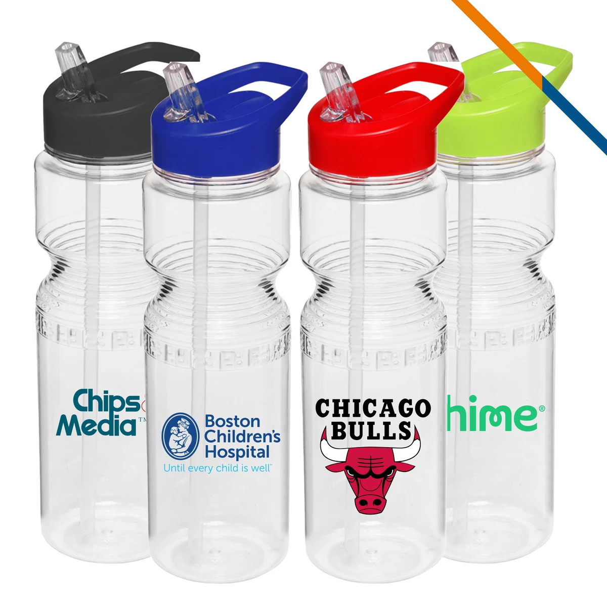 Maia Plastic Sports Bottle - 28 OZ. 1