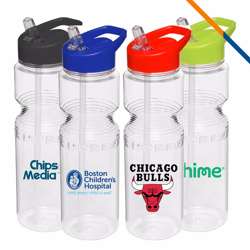 Maia Plastic Sports Bottle - 28 OZ.