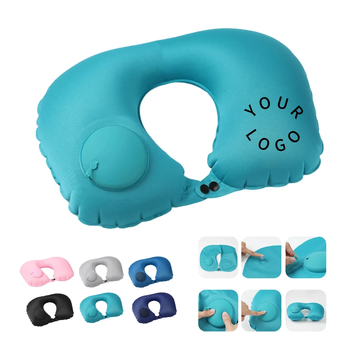 Inflatable U Shape Neck Pillow 1