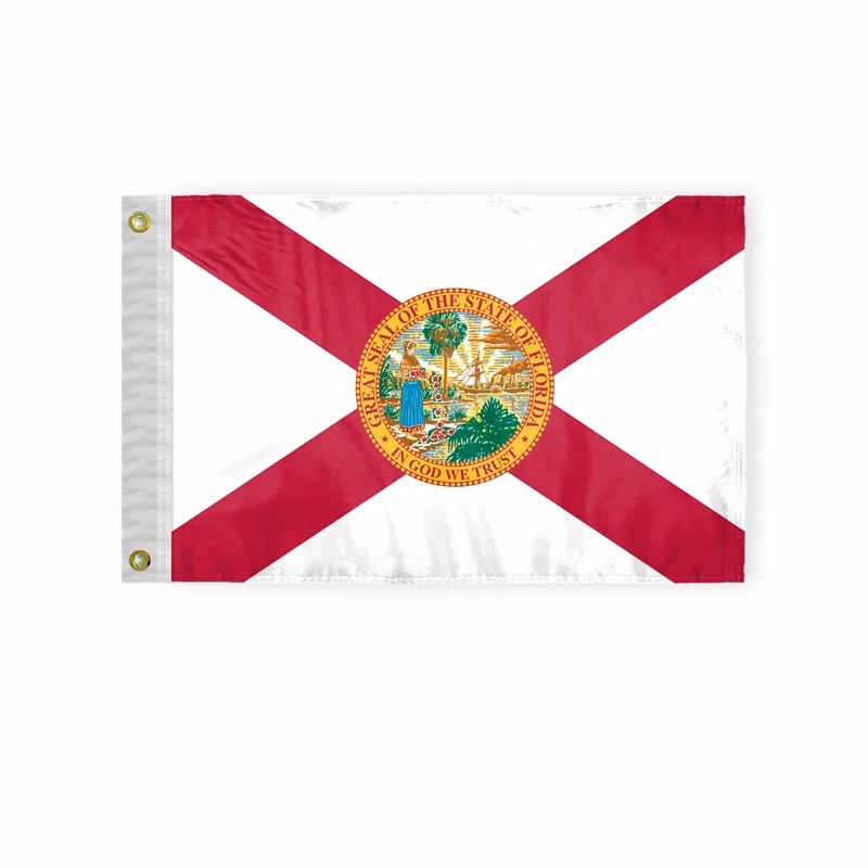 12"x18" to  8'x12'  Florida Nylon Flags