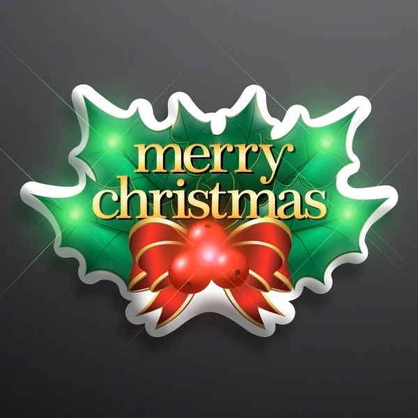 LED Merry Christmas Flashing Lights