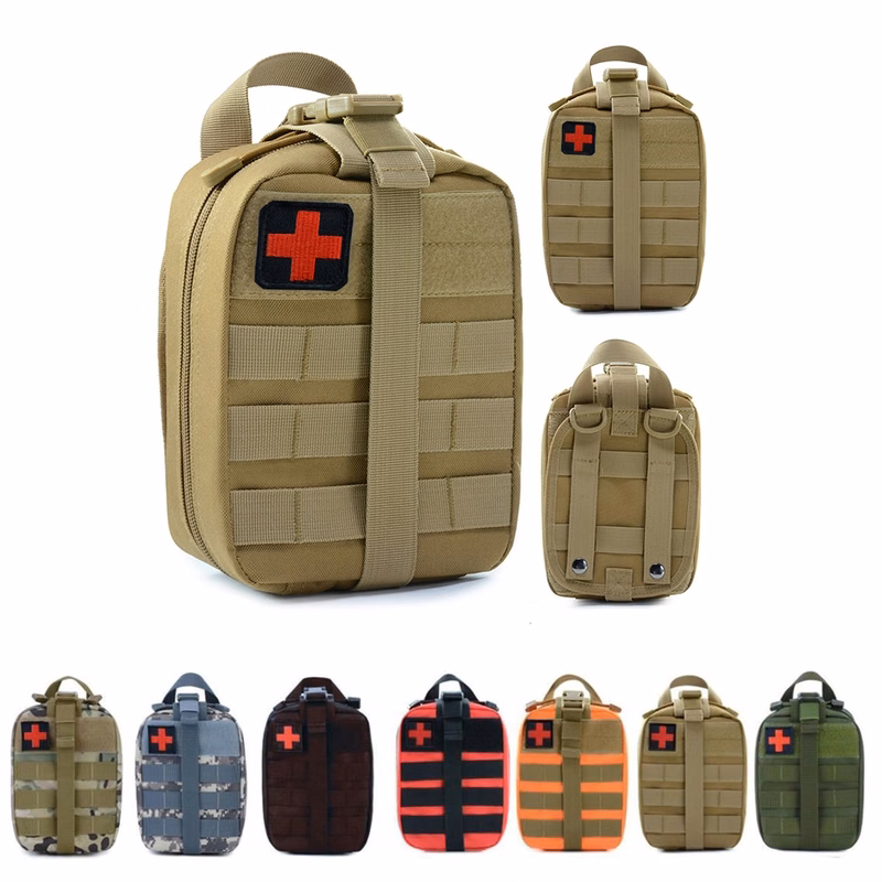 Tactical MOLLE Rip Away EMT First Aid Pouch Medical Bag