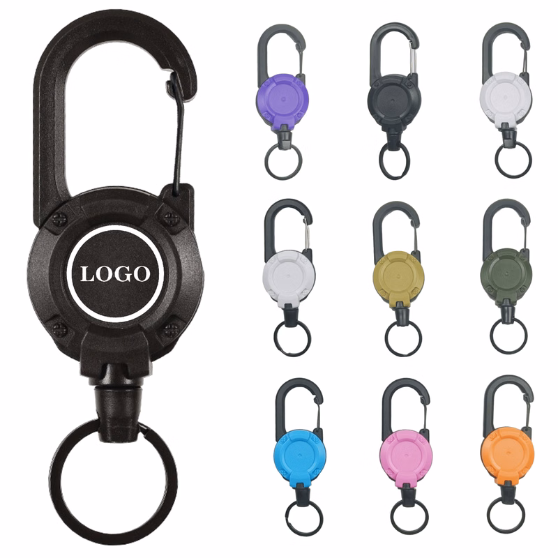 Wire Rope Easy Pull Buckle Keychain