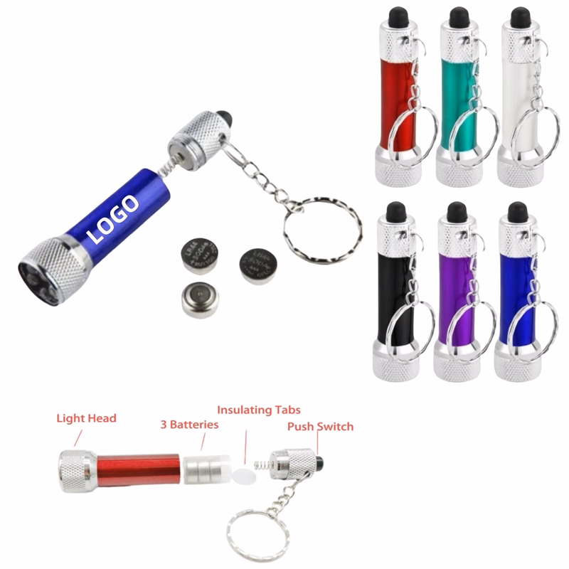 Mini Torch Light With Key Chain