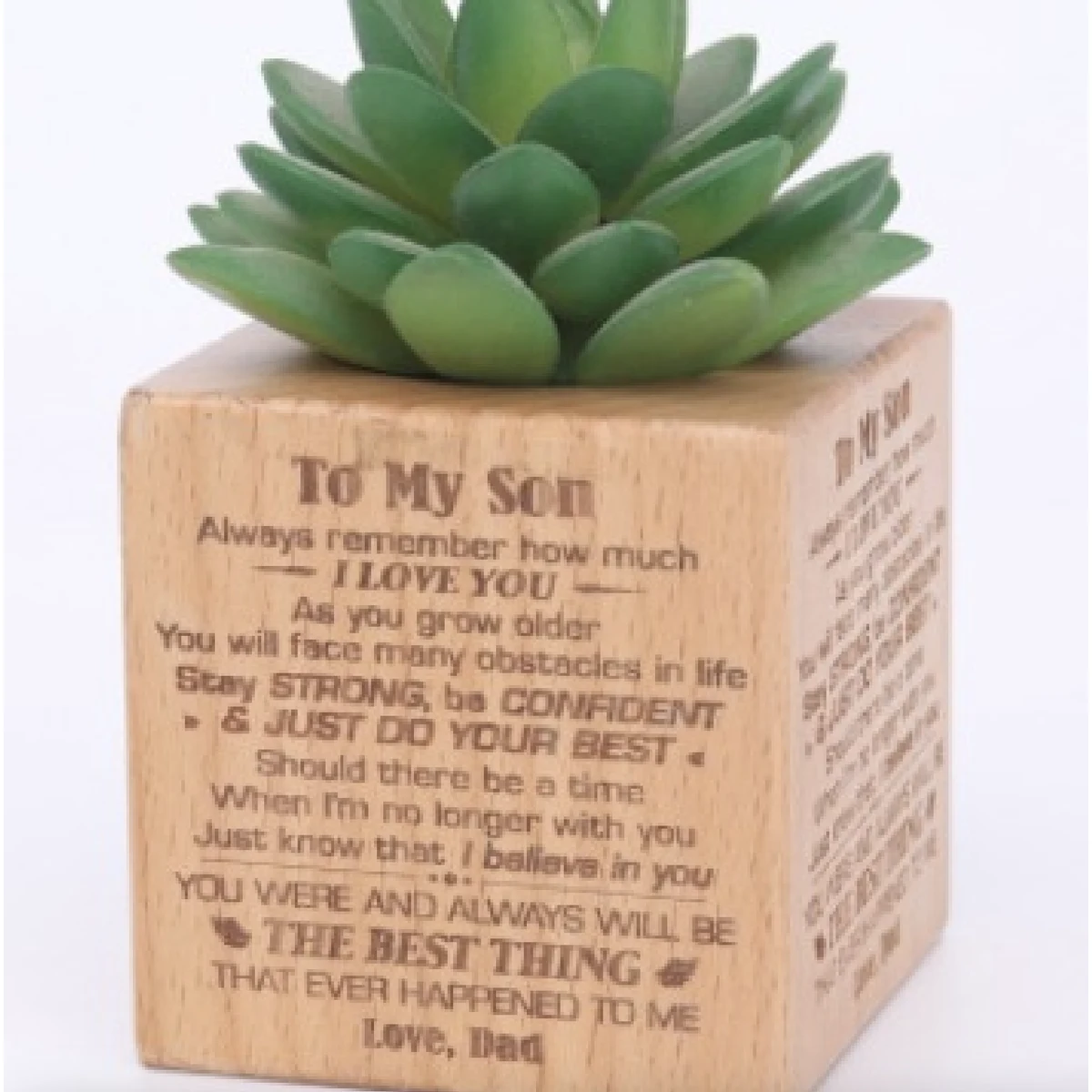 Wooden Flower Pot 1
