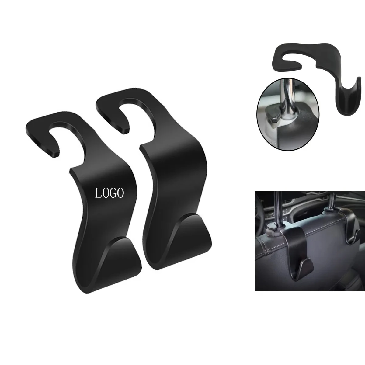 Multi-function Seat Back Hook 1