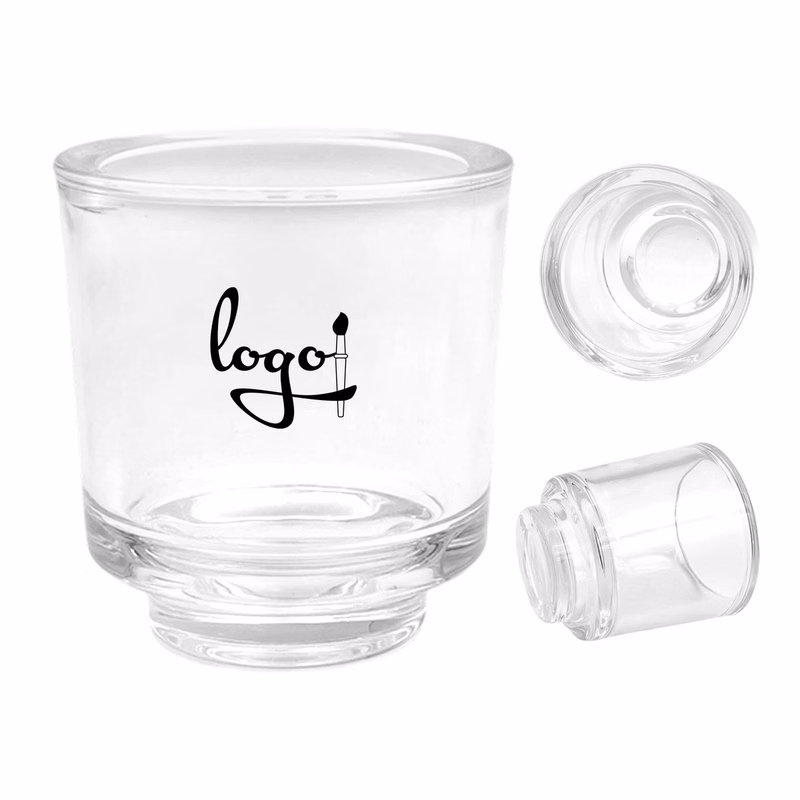 Thick Bottomed Glass Candle Cup
