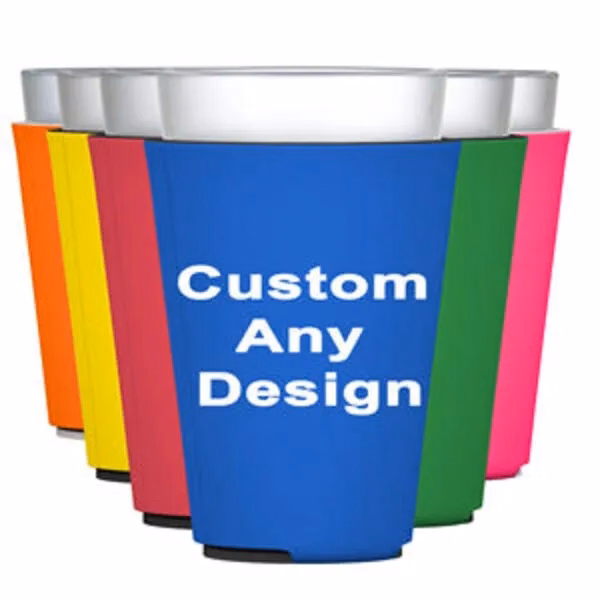 Custom Design 16 Ounce Collapsible Insulated Neoprene Sleeve