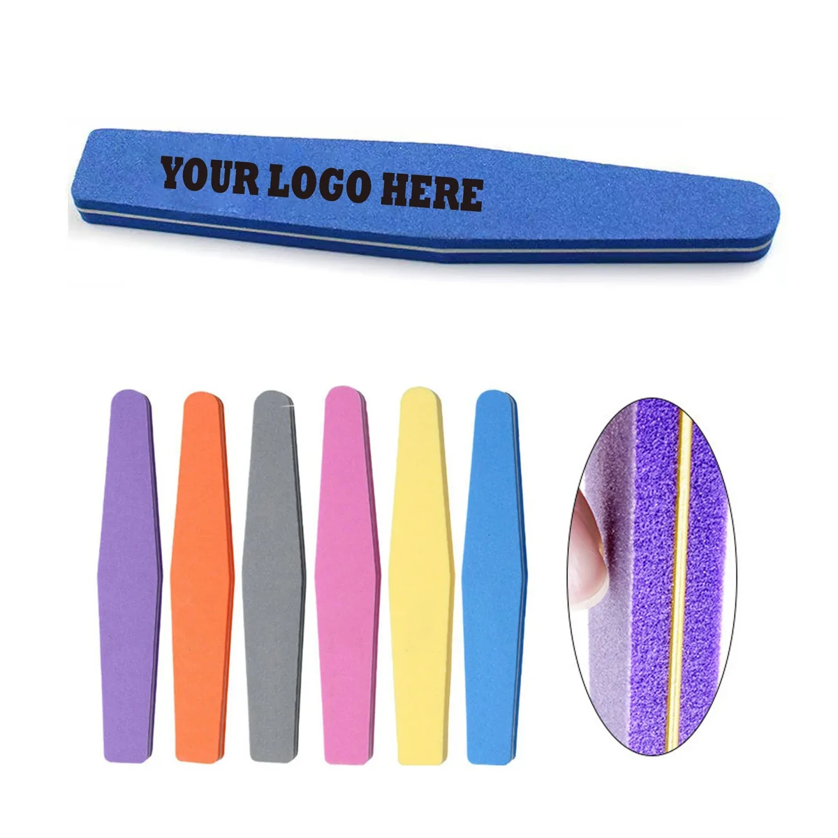 Sponge Polishing Nail File 1
