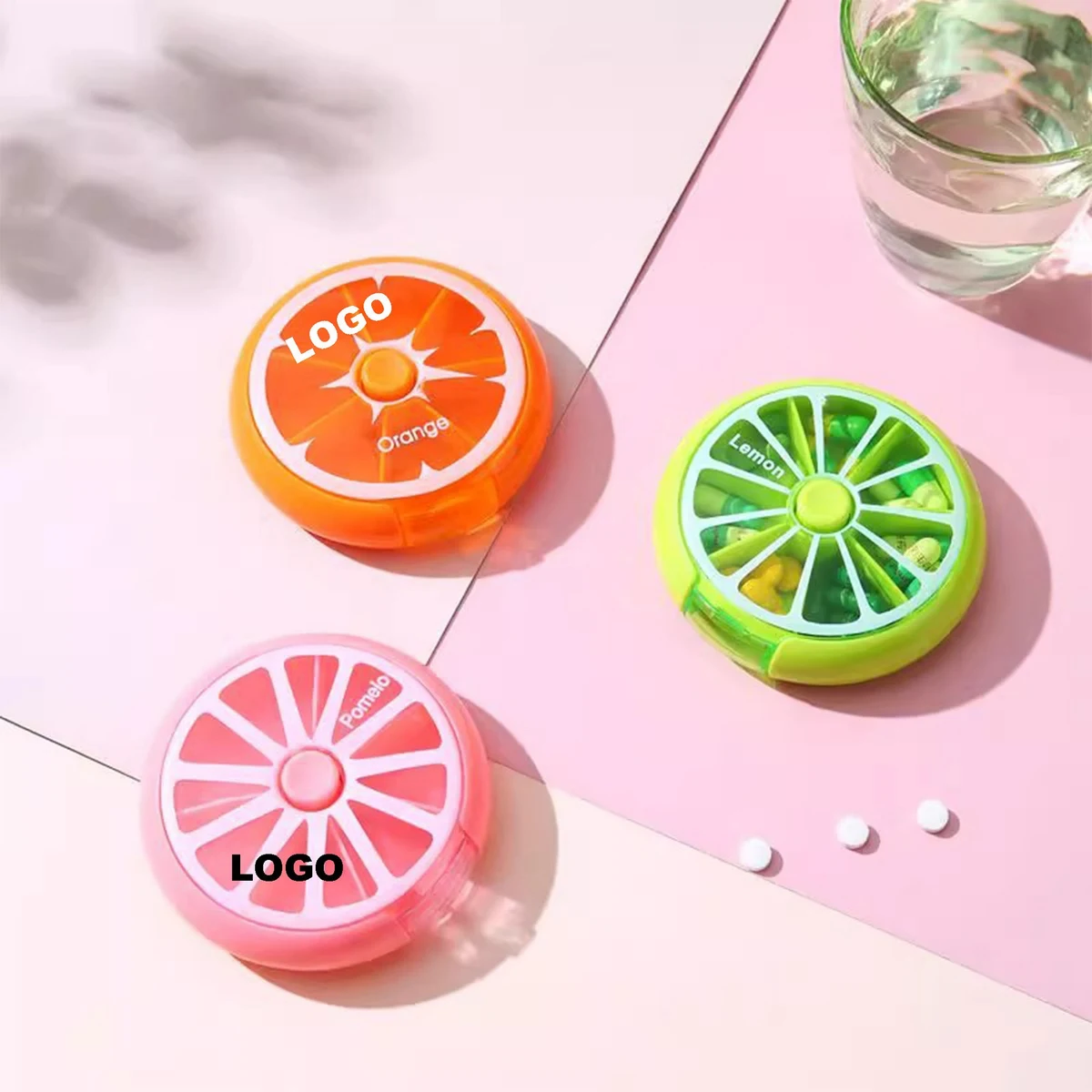 Mini 7-Day Weekly Pill Storage Case Box 1