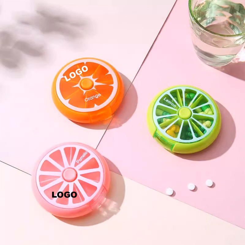 Mini 7-Day Weekly Pill Storage Case Box
