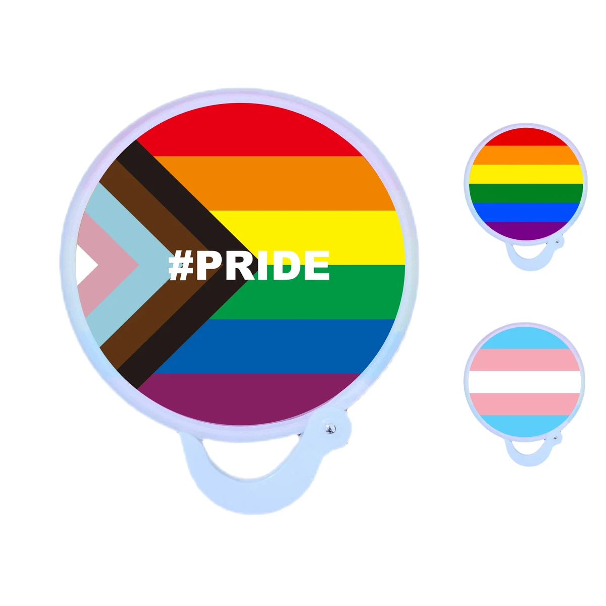 Rainbow Pop Up Disc Fan 1
