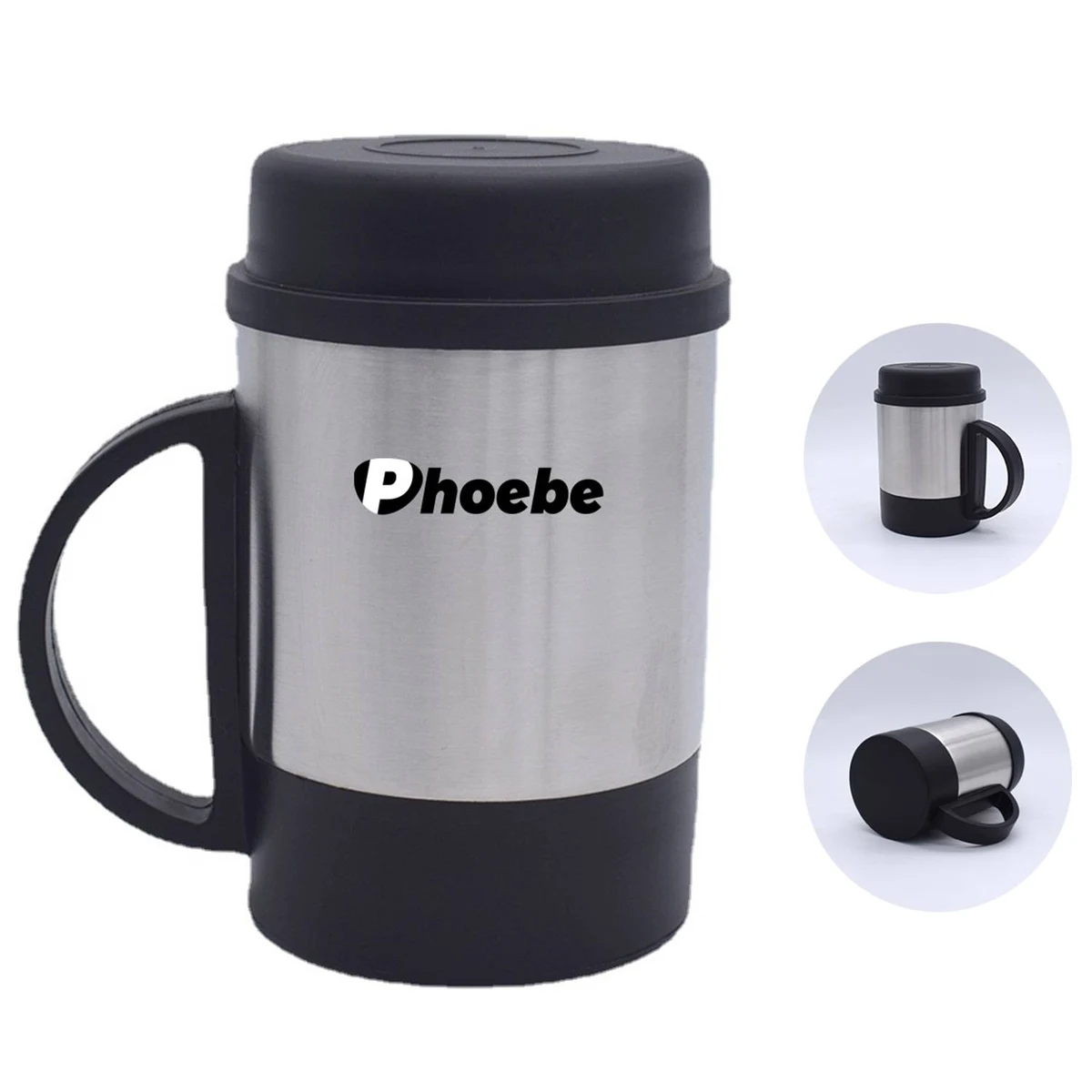 Stainless Steel Insulated Travel Coffee Mug 1