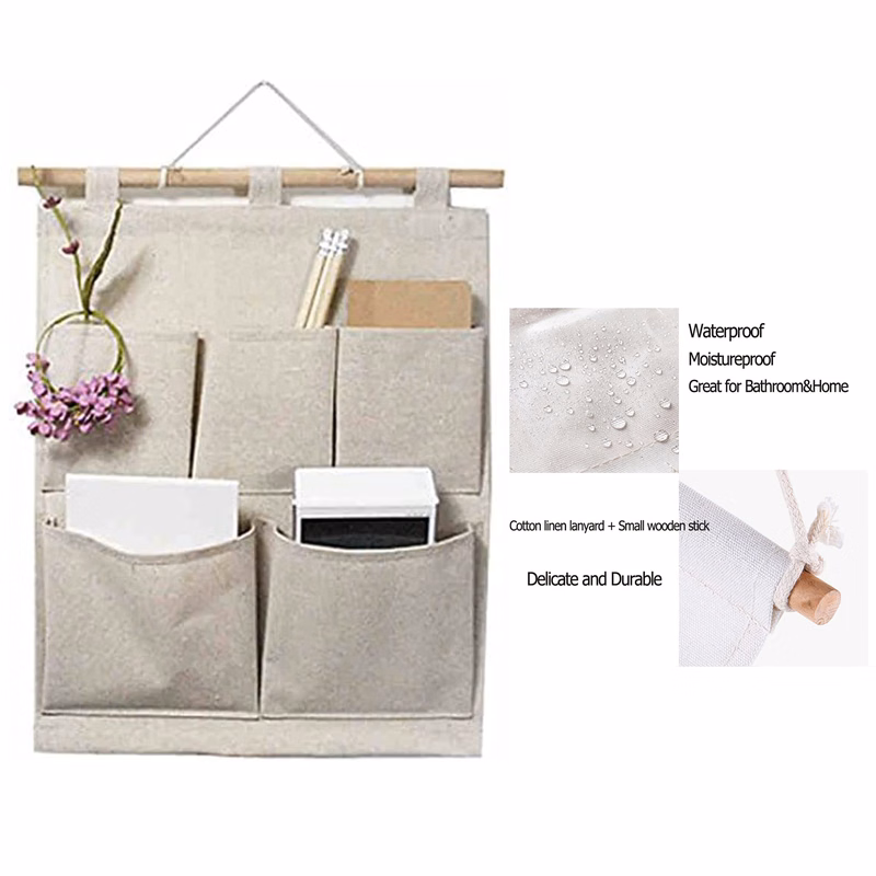Over The Door Magazine Storage Pockets