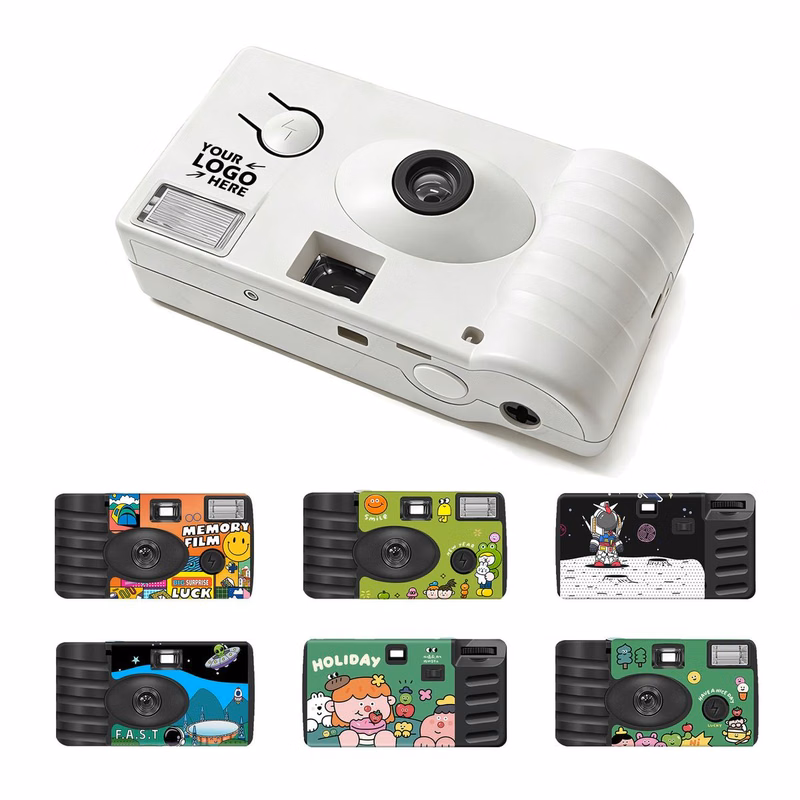 Custom Premium Single-Use Camera with Integrated Flash