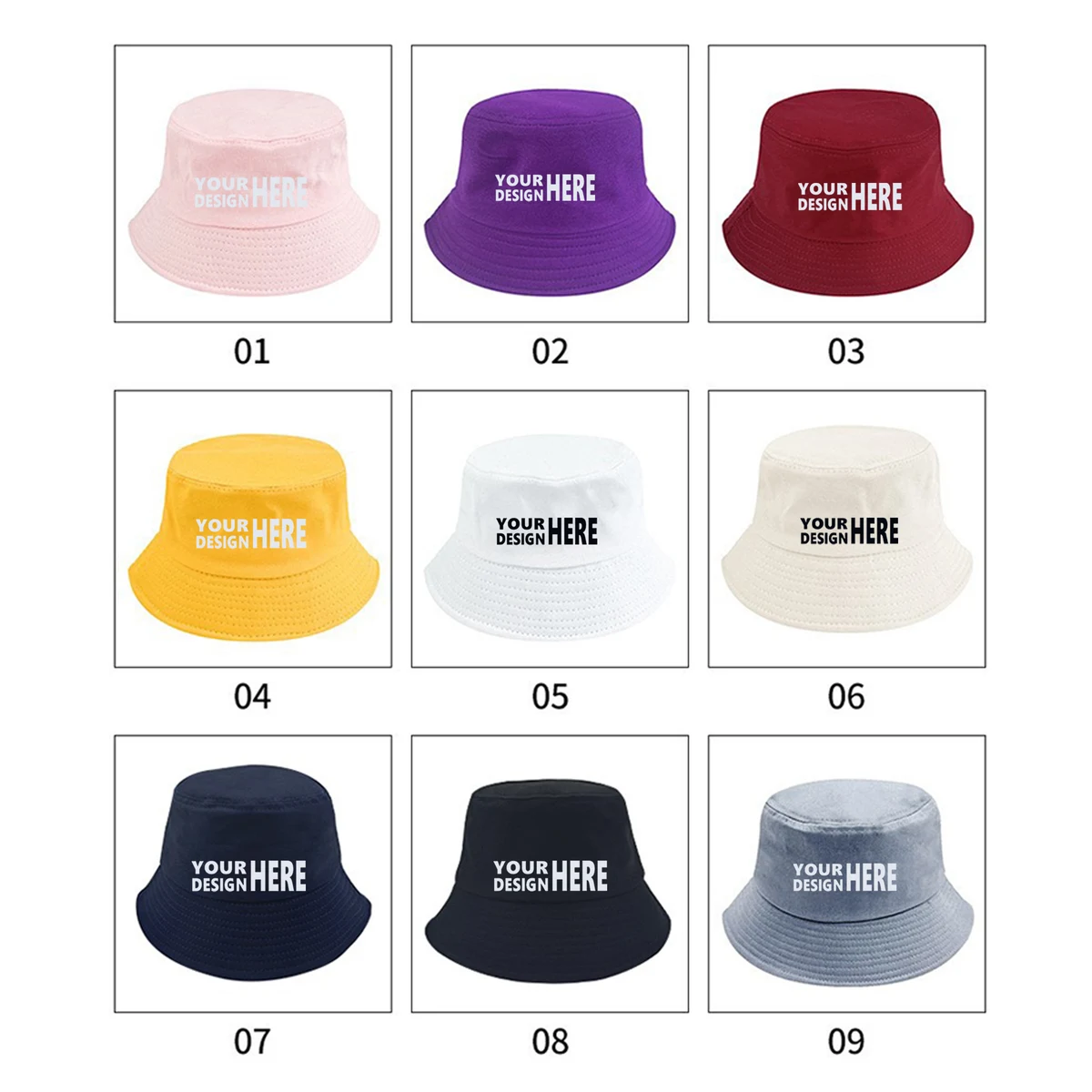 Hot Summer Adjustable Bucket Hat 1