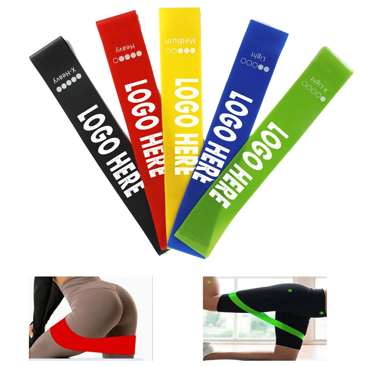 Durable TPE Latex-Free Resistance Band for Fitness Training 1