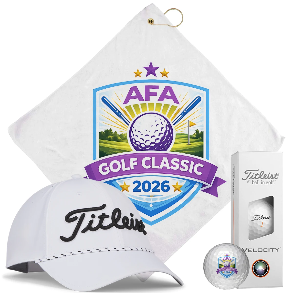 Titleist Breezer Hat Golf Kit with Velocity 1