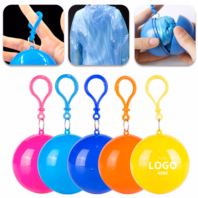 Portable Waterproof Raincoats Ball