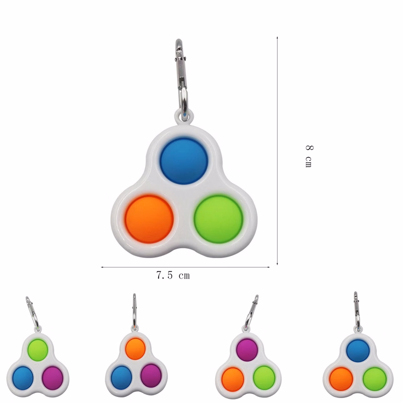Push Bubble Keychain For Stress Relive