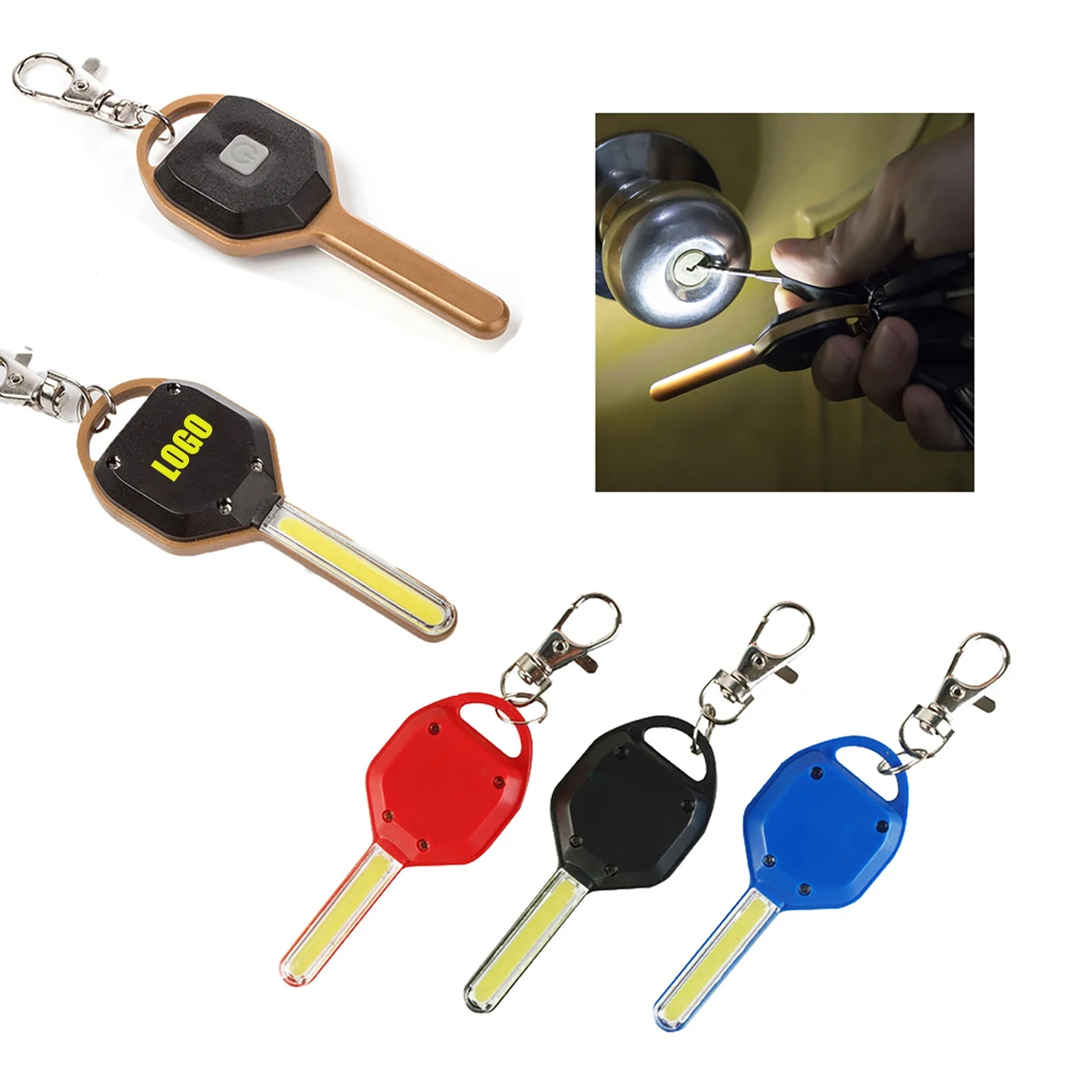 Portable Mini Led Keychain Flashlight 1