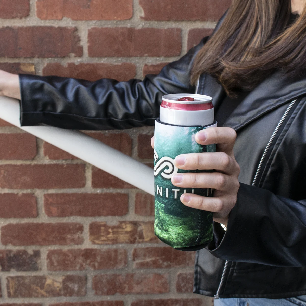 16 oz Tall Boy Neoprene Can Cooler 1