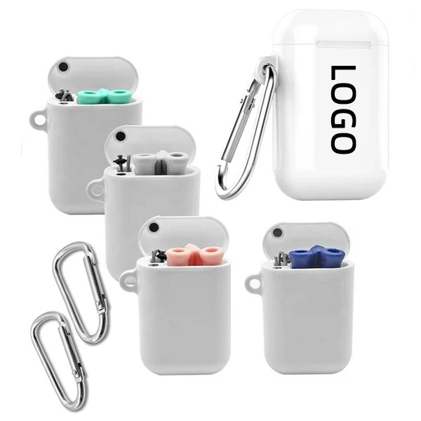 Silicone Straw W/ Carabiner Case 1