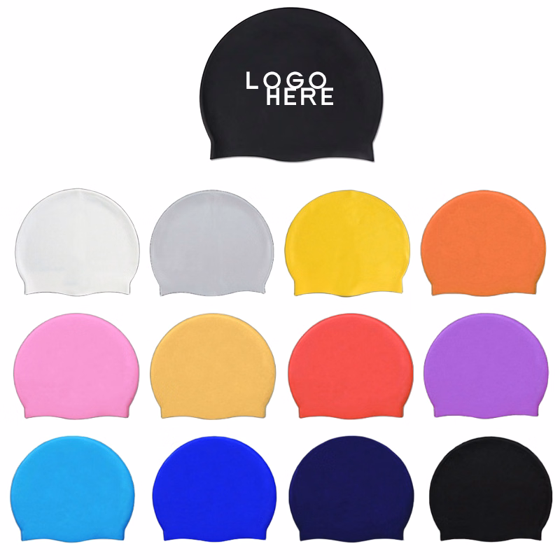Adult Swim Cap Silicone Elastomeric