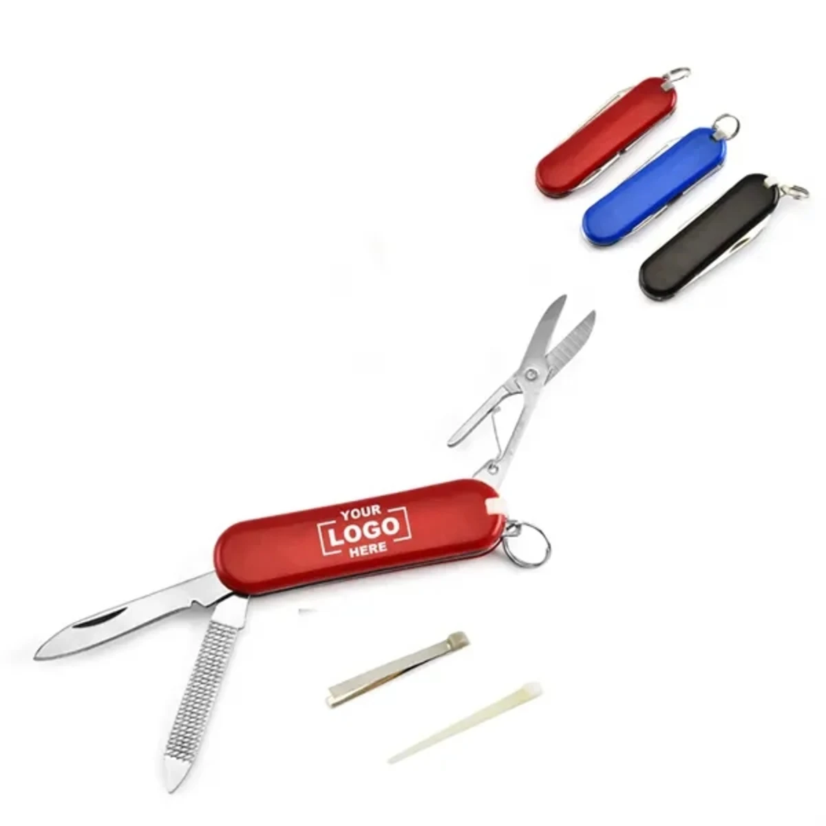 5-in-1 Folding Stainless Keychain Tool
1
