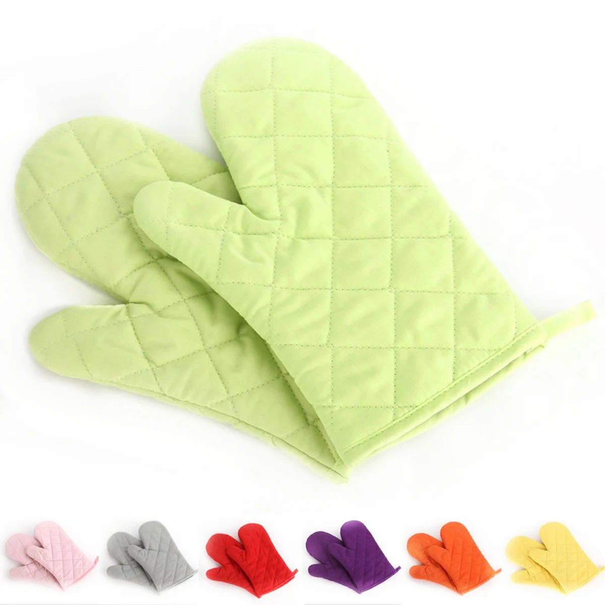 Kitchen Heat Resistance Oven Mitts 1