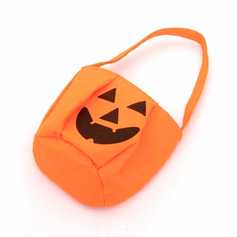 Halloween Jack-O'-Lantern Candy Tote Bag