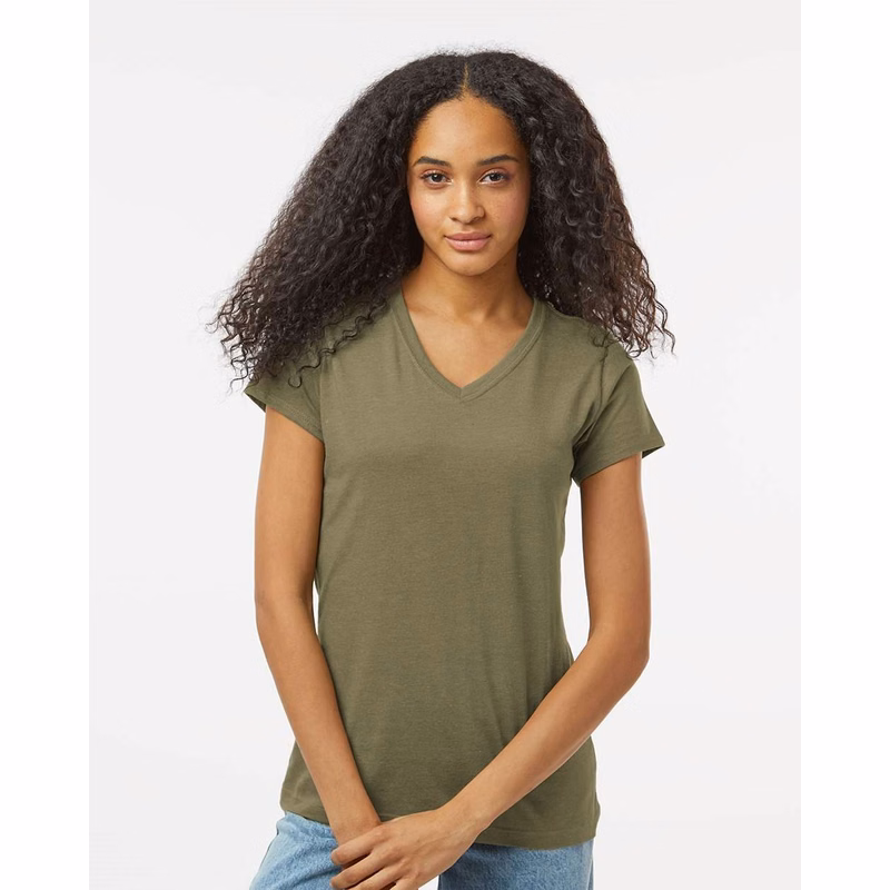 Women's RecycledSoft™ V-Neck T-Shirt - 2011