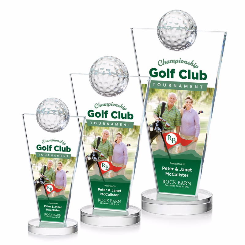 Slough Golf VividPrint™ Award - Clear