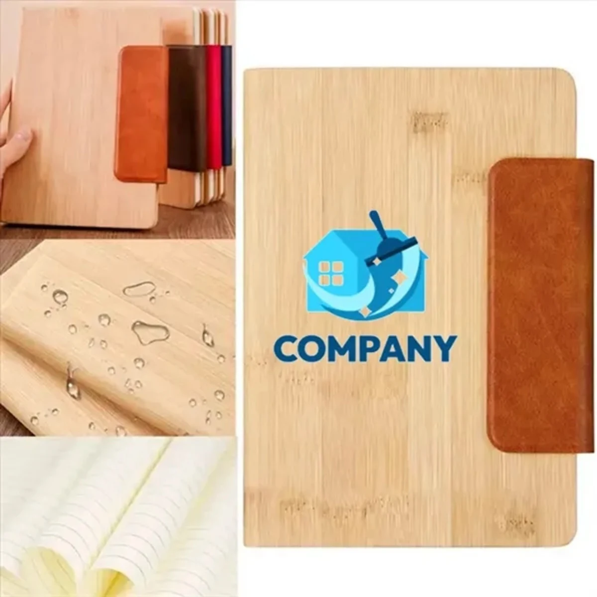 A5 PU Leather Notebook with Magnetic Buckle 1