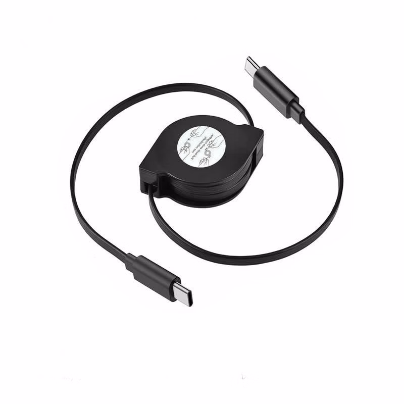 60W Retractable USB C to USB C Charger